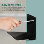 STORAGE MANIAC Floating Book Shelves - Image 5