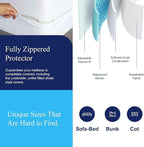 Allersoft| Queen Sleeper Sofa Mattress Cover - Image 3