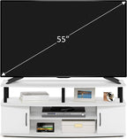 Furinno Jaya Entertainment Center Stand Unit/TV Desk - Image 4