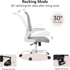 Ergonomic Office Chair, Comfort Swivel Home Office Task Chair, Breathable Mesh - Image 5