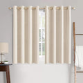 MIULEE 100% Blackout Linen Curtains by MIULEE