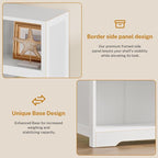 TEENFON 64.2" Bookcase, 5-Tier Open Bookshelves and Bookshelf, Freestanding - Image 8