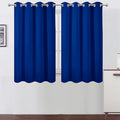 Royal Blue Thermal Blackout Curtains/52 x 54 Inch/Set of 2 Panels Room by Lemomo