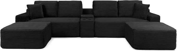 125" Oversized Sectional Couches - Image 8