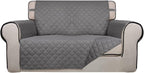 PureFit Reversible Quilted Sofa Cover, Water Resistant Medium Slipcover by PureFit