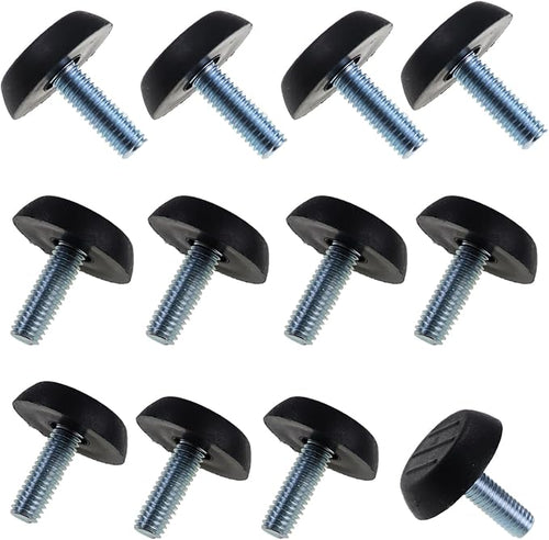 1/4-20 UNC Thread Adjustable Furniture Levelers Table Feet Screw in Threaded by Unknown