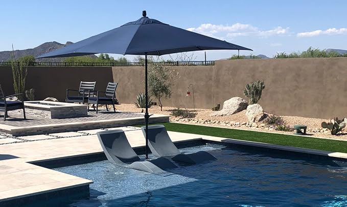 Aqua Outdoors - in-Pool Chaise Lounger - Pool & Sun Shelf Lounge Chair - - Image 7