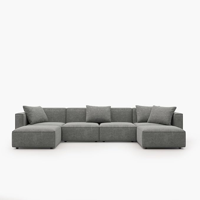 Acanva Luxury Modular Sectional Couch - Image 6