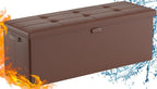 DocSafe Storage Ottoman Bench, Fireproof＆Waterproof Folding Bench - Image 9