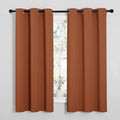 NICETOWN Bedroom Curtains 63 inches Long, Privacy and Thermal Insulated by NICETOWN