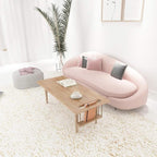 WoodShine Mid Century Modern Mini-Swing Wooden Coffee/Tea Table, Japanese - Image 8