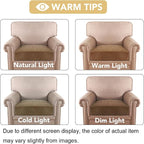 H.VERSAILTEX Velvet Stretch Couch Cushion Cover Plush Cushion Slipcover - Image 6