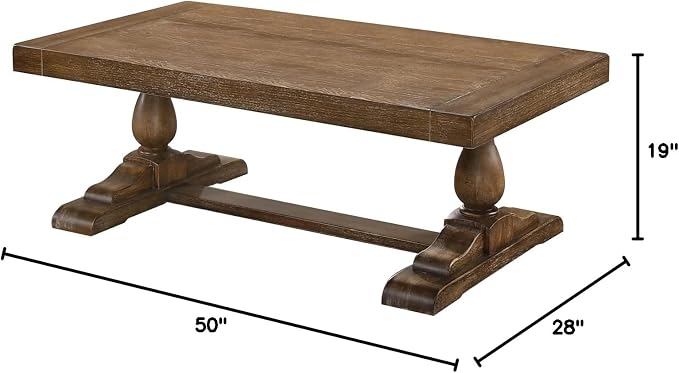 Best Master Furniture Transitional Living Room Coffee Table - Image 3
