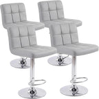 DUMOS Bar Stools Set, 24 inch Counter Height Bar Stools, Upholstered Modern by DumosLifestyle