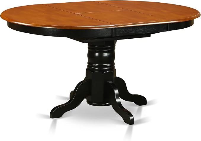 East West Furniture AAVT-BLK-TP Avon Kitchen Dining Table by EastWestFurniture