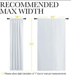 NICETOWN Bedroom Window Curtain Panels - Image 7