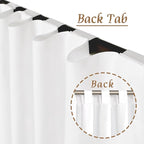 Full Blackout Linen Curtains 60 Inch - Image 6