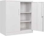 SISESOL White Metal Storage Cabinet by SISESOL