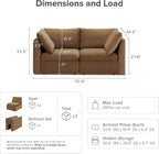 mopio Oversized Modular Sectional Sofa - Image 2