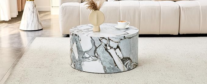 23.6'' Modern Round Coffee Table - Image 7
