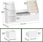 CHOEZON 53.1" Kids Bookshelf - Image 2