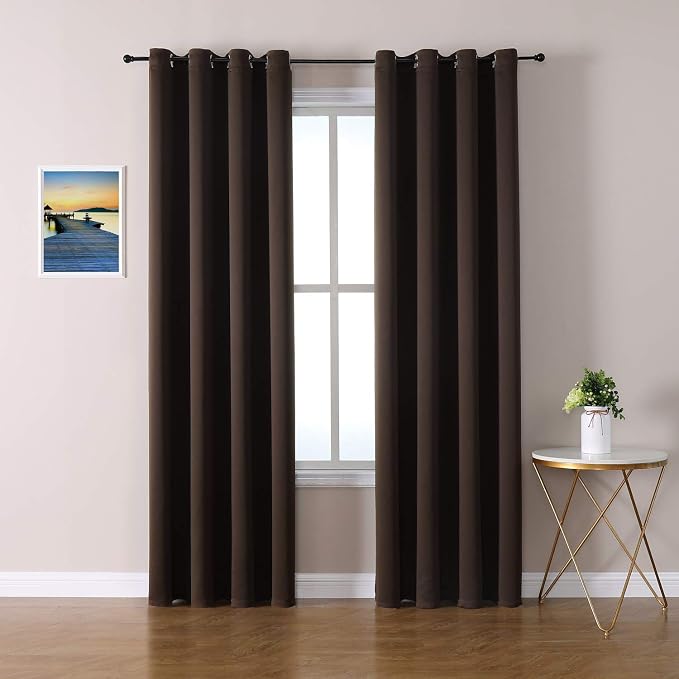 ChrisDowa Blackout Curtains for Bedroom and Living Room 95 Inches Long | 2 by ChrisDowa