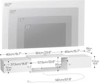 HOOBRO 55" Floating TV Stand - Image 2