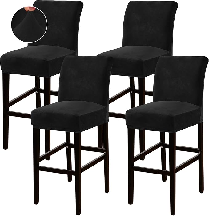 Turquoize Bar Stool Covers 4 Pack Bar Stool Covers by Turquoize