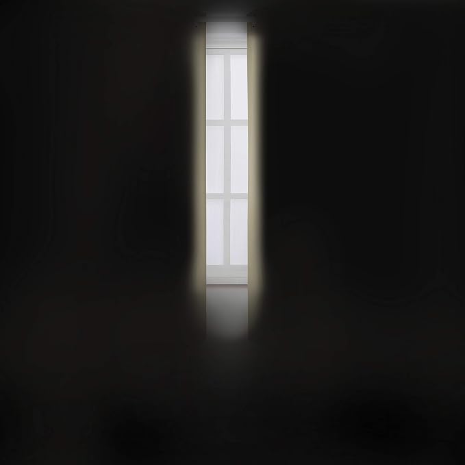 Beige Blackout Curtains 34 x 54 Inch Length/Set of 2 Curtain Panels/Thermal - Image 3