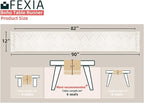 FEXIA Boho Table Runner with Tassels 90 Inches Long - Image 2