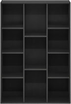 Furinno LUDER Book Shelf, 11-Cube Bookshelf, Reversible Bookcase, 9.4 x 29.1 x - Image 7