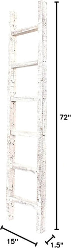 BARNWOODUSA Rustic Decorative Ladder - Image 4