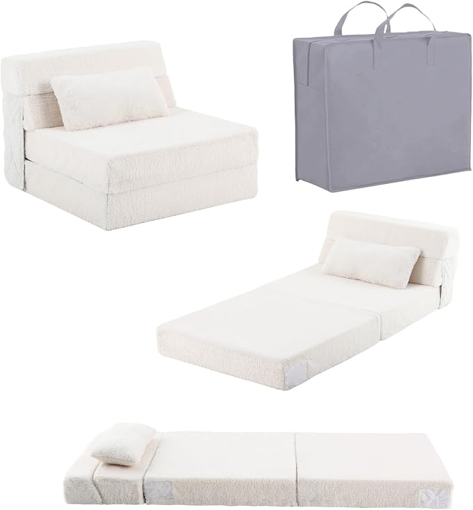 Tiita Convertible Folding Kids Sofa Bed by TiitaHome
