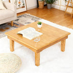 SH-tables Folding Bamboo Desk, Japanese-Style Square Table, Various Sizes - Image 6