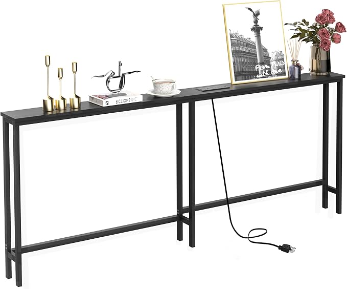 VASMIA 70.9 Inch Narrow Console Table by VASMIA