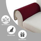 Genina Sofa Armrest Cover, Anti-Slip Armchair Slipcovers - Image 4
