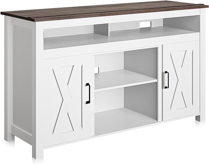 BELLEZE 48" TV Stand, Entertainment Center by BELLEZE