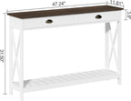 ChooChoo 47" Farmhouse Console Table - Image 2