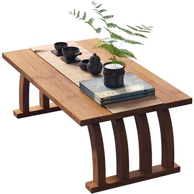 Bamboo Japanese Floor Table, Small Coffee Table & Tea Table, Altar Table by Unknown
