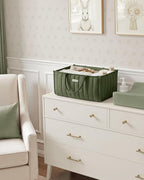 Blissful Diary Baby Diaper Caddy Organizer, Stylish Storage Basket - Image 7