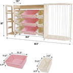 Amdermi Kid's Toy Storage Organizer - Image 2