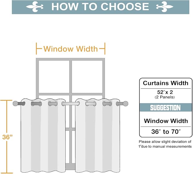 ChrisDowa Small Blackout Curtains - Image 6