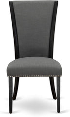 East West Furniture VEP6T50 Verona Parson Dining Chairs - Image 3