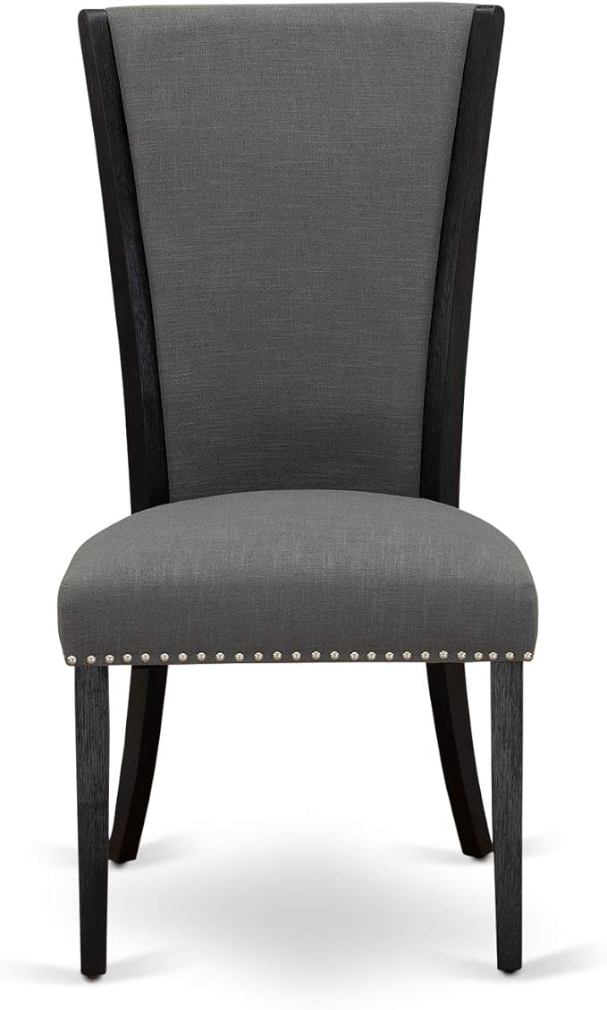 East West Furniture VEP6T50 Verona Parson Dining Chairs - Image 3
