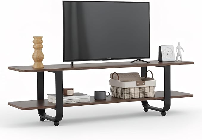 Tiita Bamboo TV Stand with Storage by TiitaHome