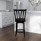 Hillsdale Savana Wood Kitchen Counter Height Stool, 29.5" High - Image 5