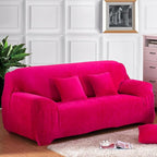 vctops 1-Piece Velvet Plush Stretch Sofa Slipcover by vctops