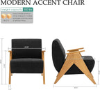 Home Accent Chair Mid Century Modern Accent Chair - Image 2