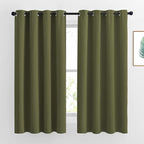 NICETOWN Room Darkening Curtains 63 inches Long by NICETOWN