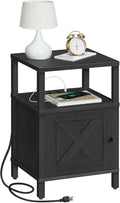 MAHANCRIS Farmhouse Nightstand by MAHANCRIS